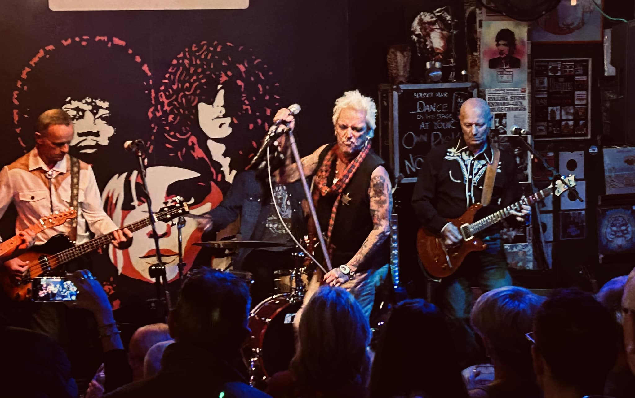 Photo of the Thundering Hearts live performance