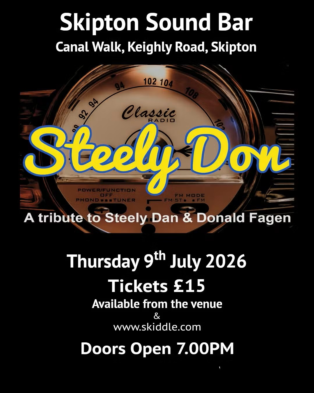 SteelyDon SkiptonSoundBar